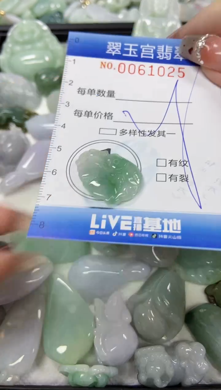 【闪购商品】翡翠颈饰未镶嵌闪购商品0061025