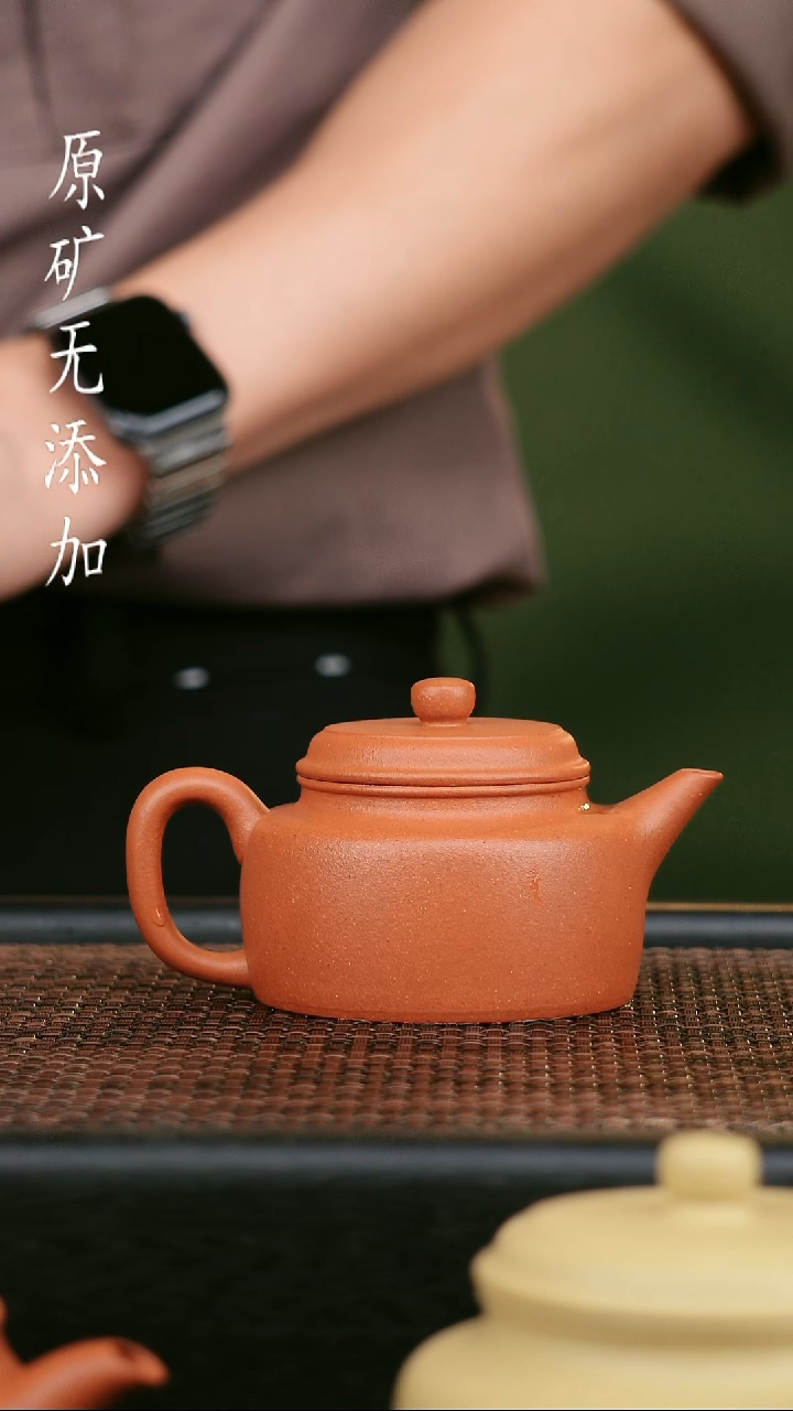 茶壶紫砂困**行宜兴原矿无添加紫砂壶