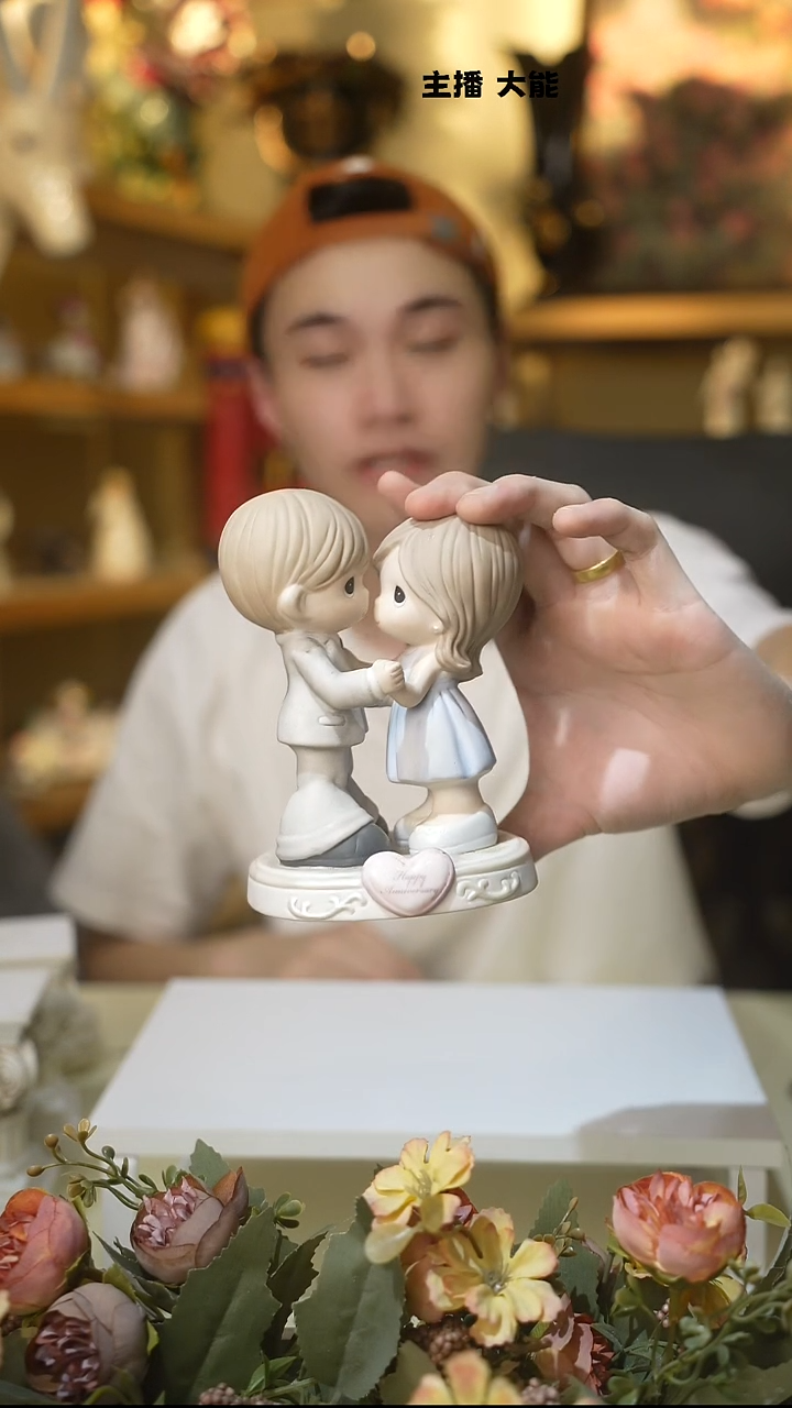 默认微瑕高端树脂陶瓷摆件