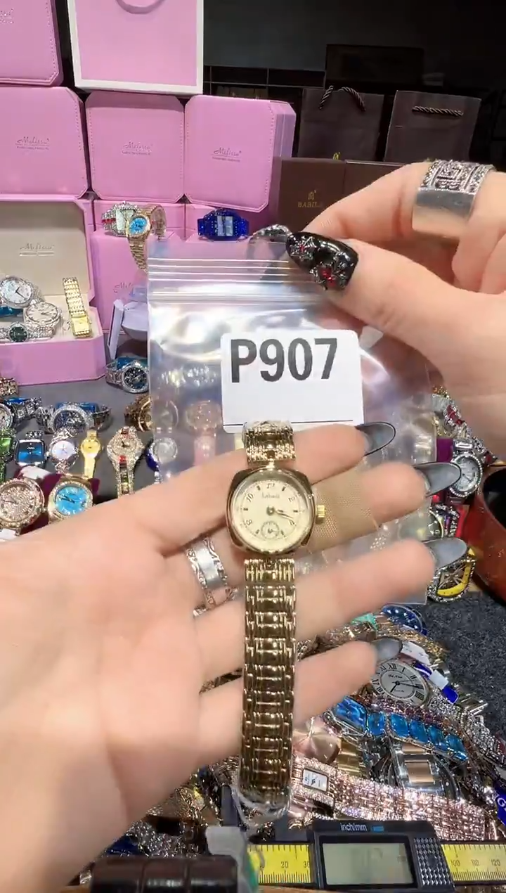 石英机芯不锈钢不锈钢直播定闪专用