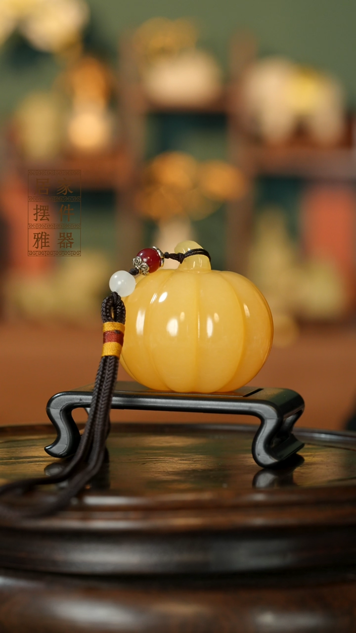 玉《福运南瓜》摆件