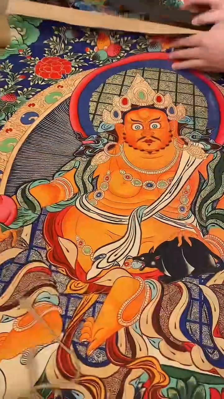 装裱画精美唐卡tk16056