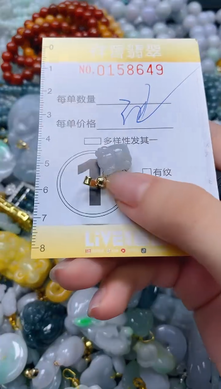 翡翠未镶嵌颈饰闪购0158649多样性发其一