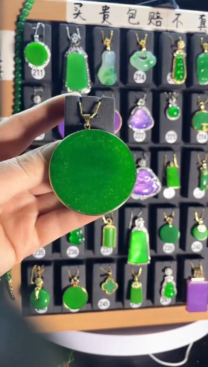 【闪购商品】翡翠耳饰银S925镶嵌老249.