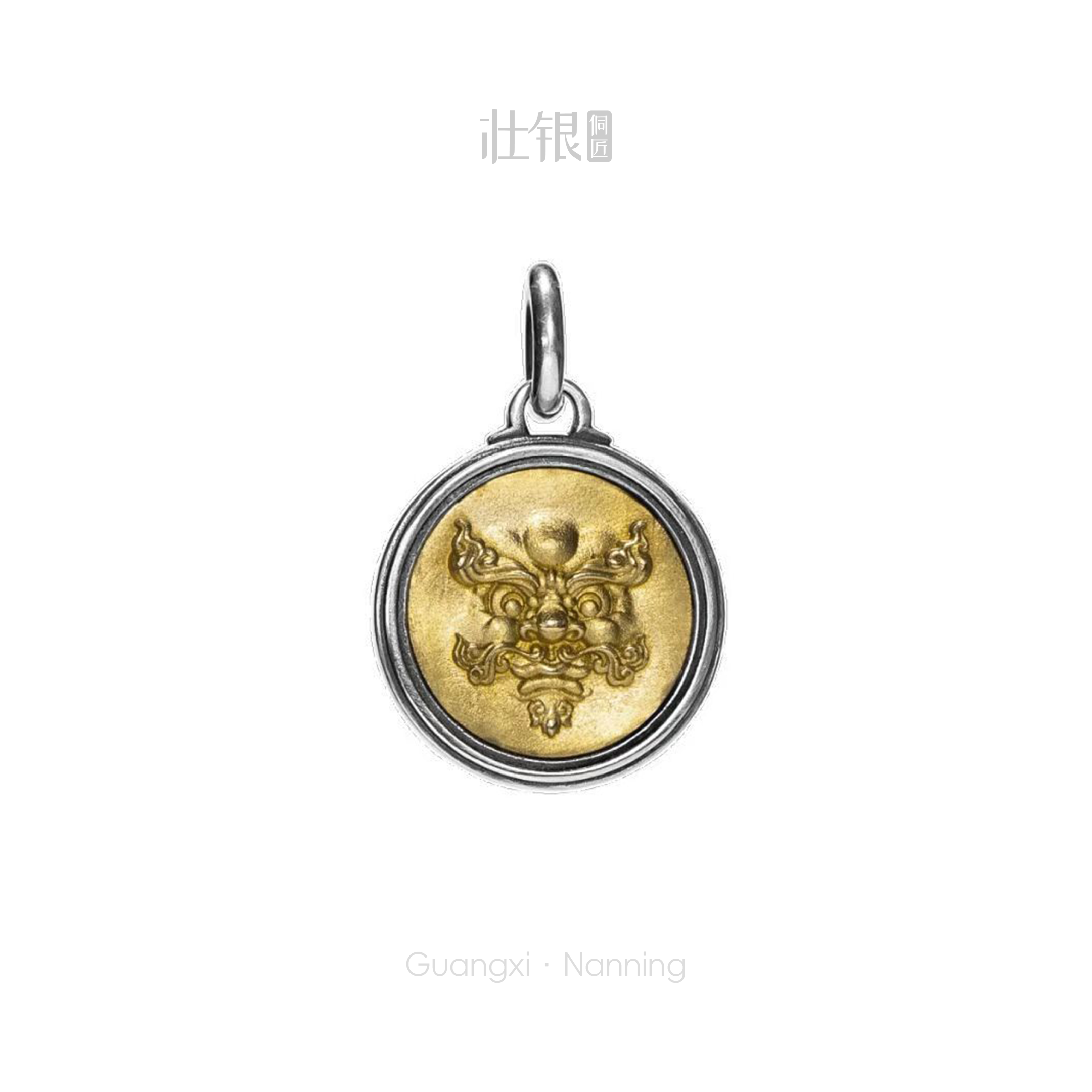 黄铜吊坠 【HUSHENFU】五行纳福吊坠 小众复古个性潮流时尚配饰