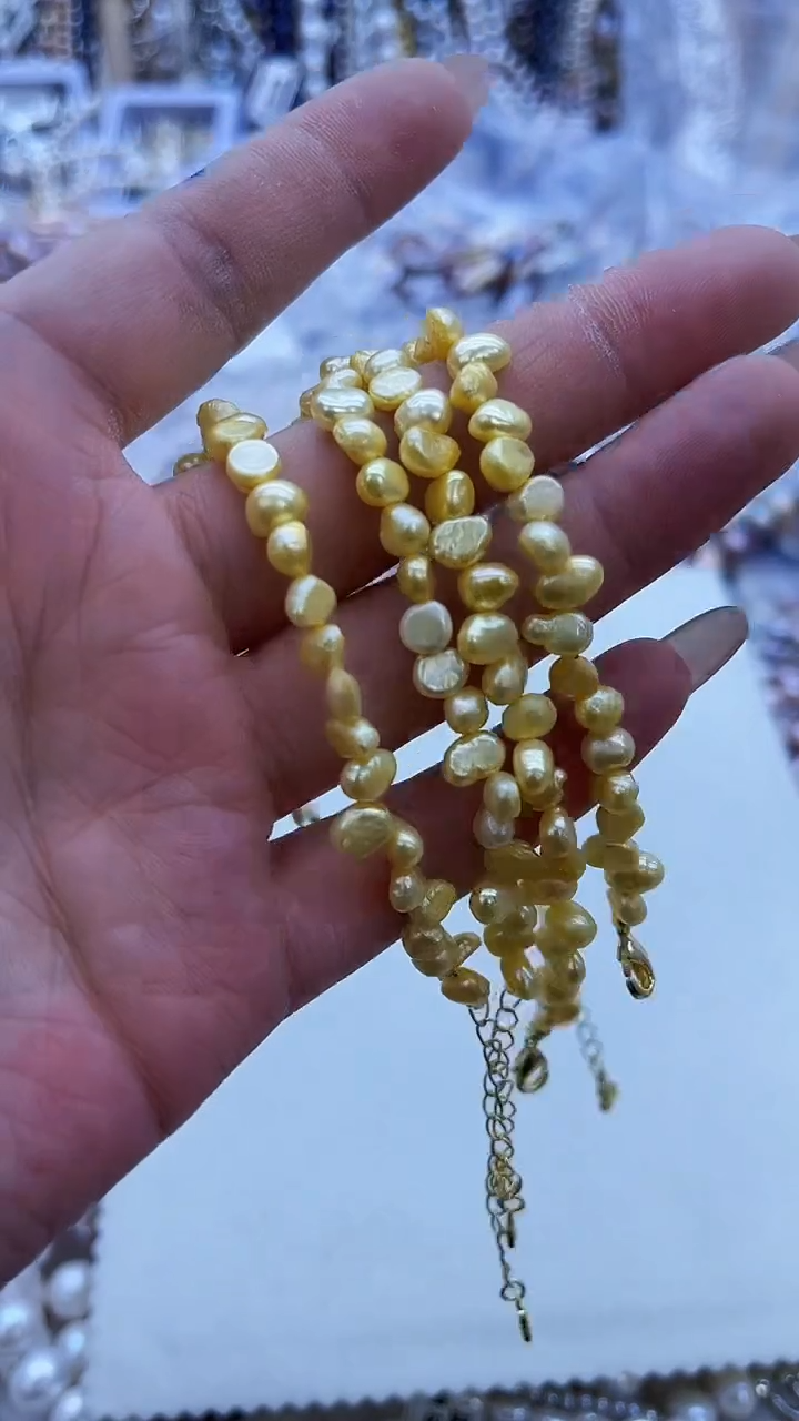 【闪购商品】淡水珍珠手链未镶嵌985多样性发货 发其一