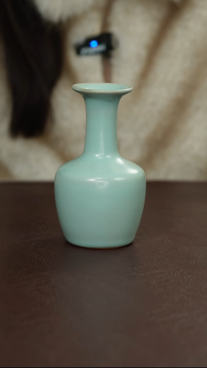 摆件陶原矿原釉汝宋汝瓷