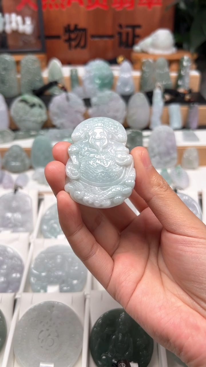 【闪购商品】翡翠颈饰未镶嵌天然A货翡翠1/23/12