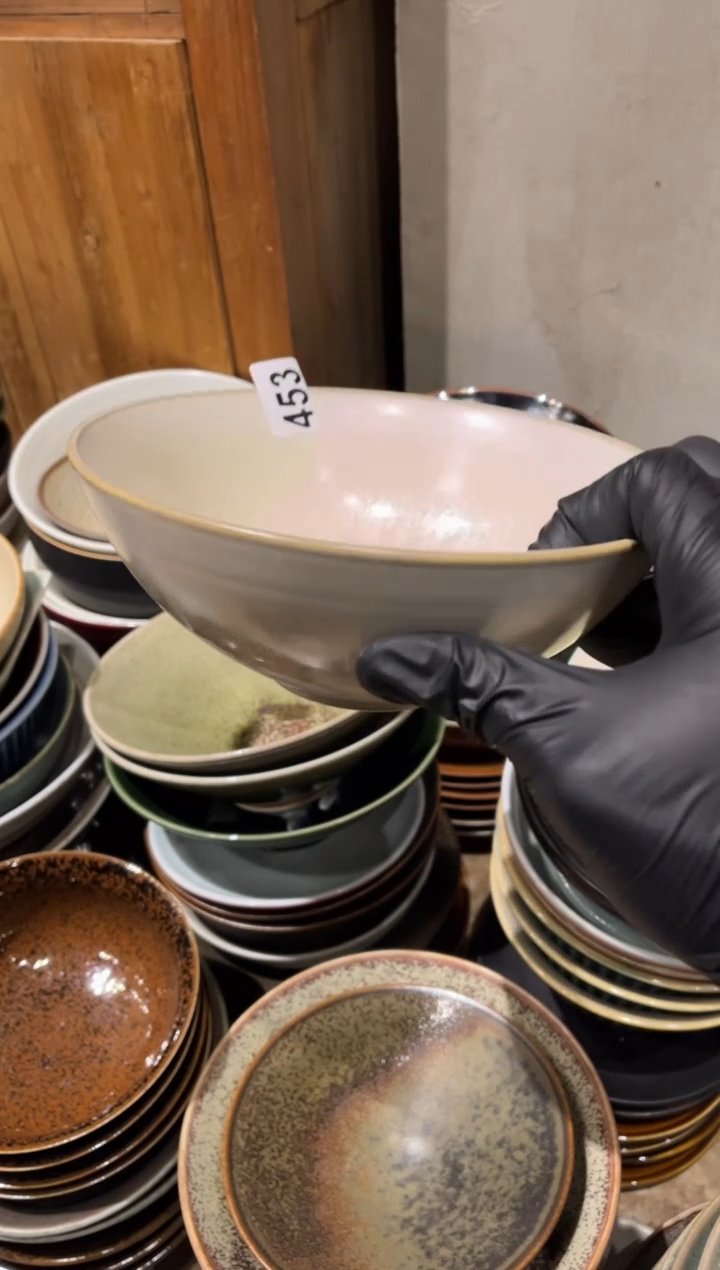 【闪购商品】瓷片453凌霄窑变面碗1只
