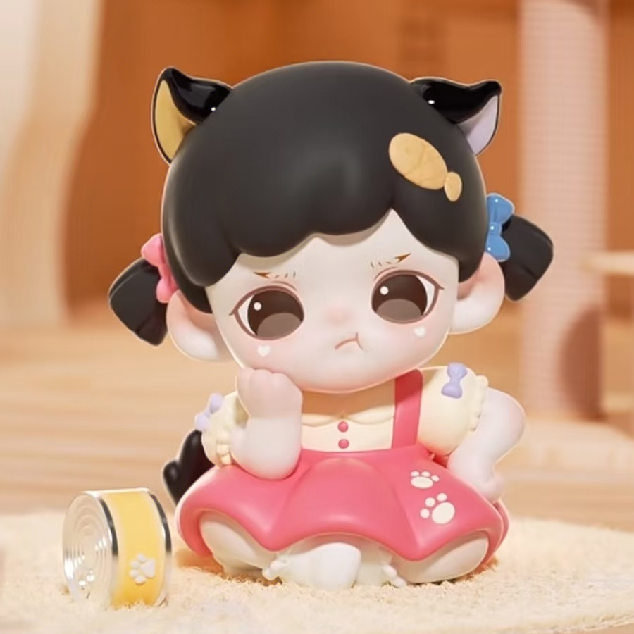 cici代拆zoraa妹妹TNT喵呜猫颜社潮玩盲盒手办公仔桌面摆件