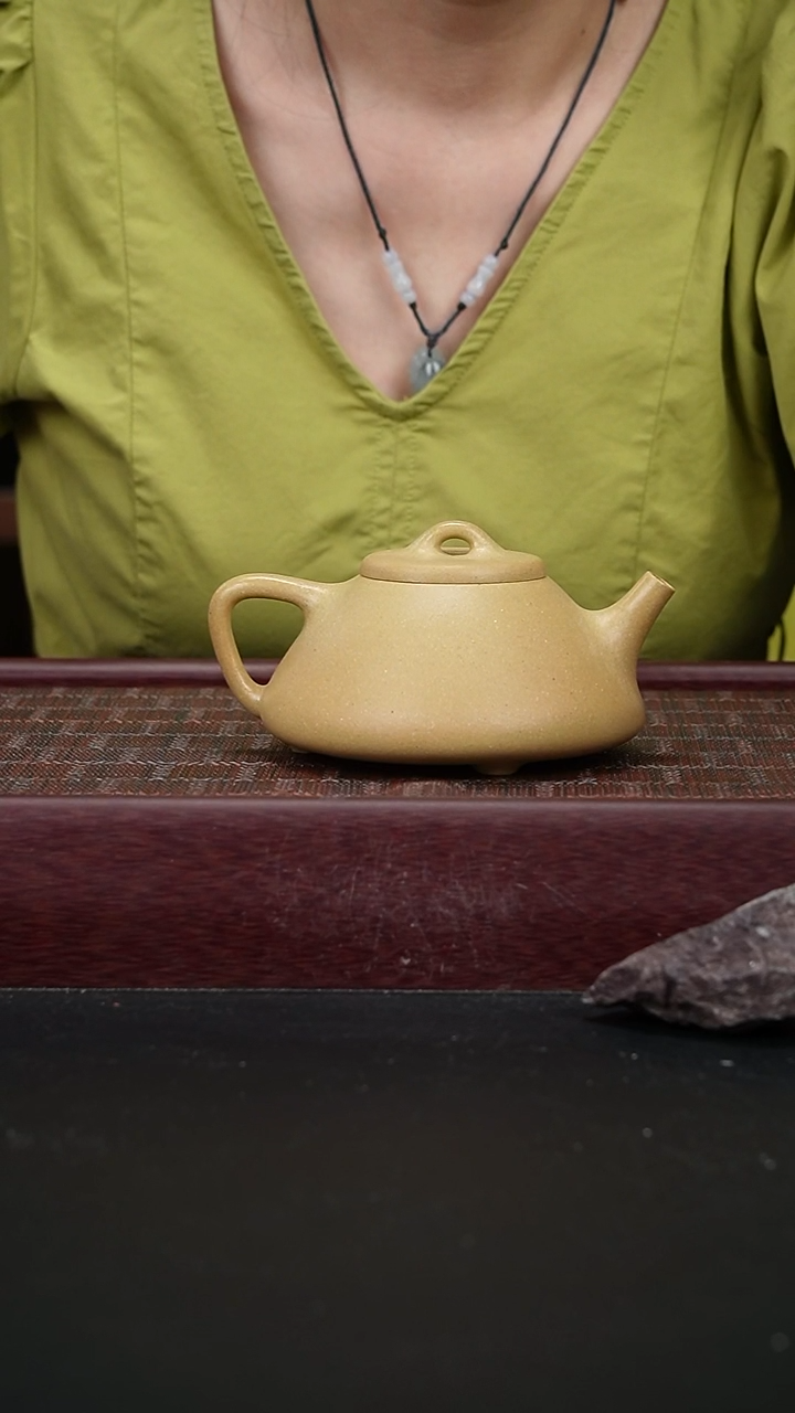 茶壶紫砂本绿子冶石瓢