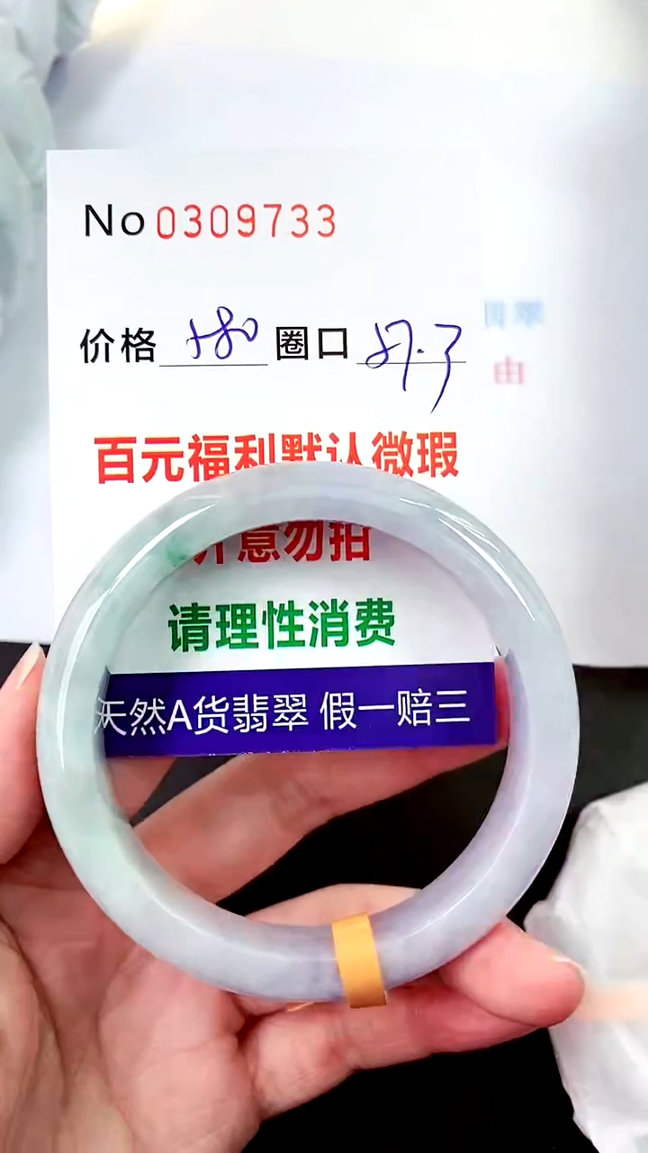 【闪购商品】翡翠手镯未镶嵌00309733
