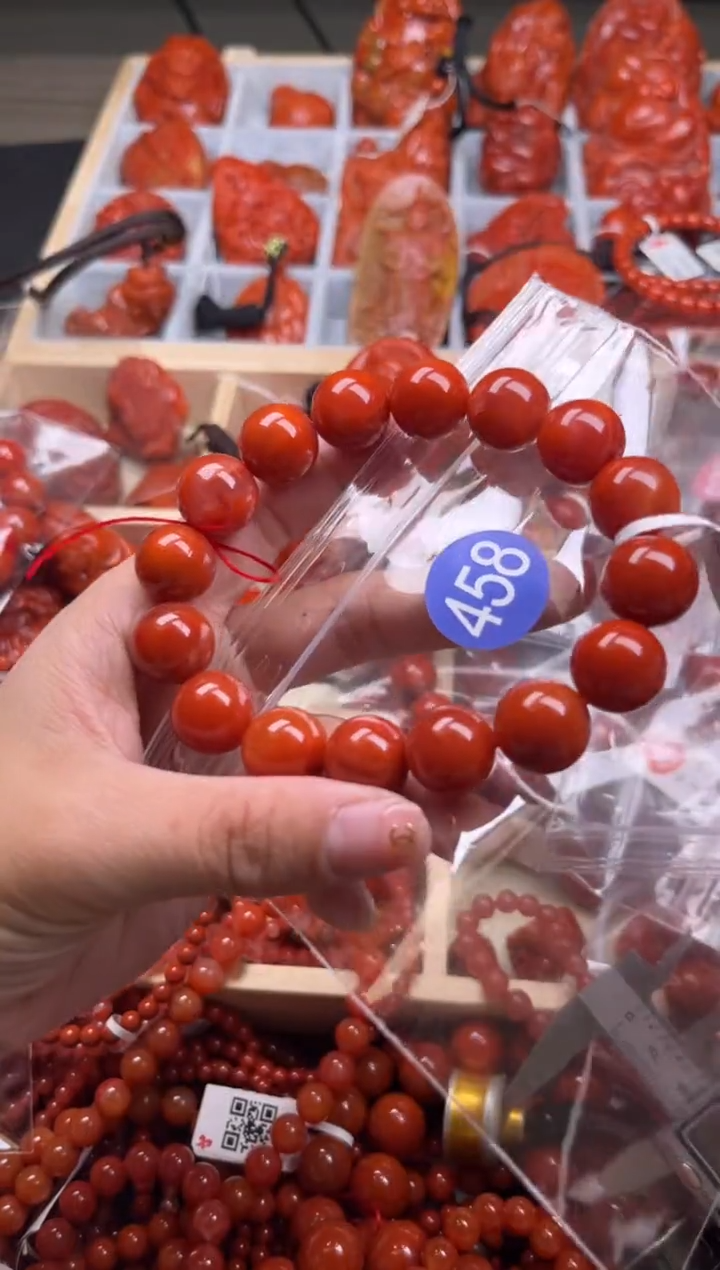 【闪购商品】南红玛瑙珠宝奇石未镶嵌458-14+