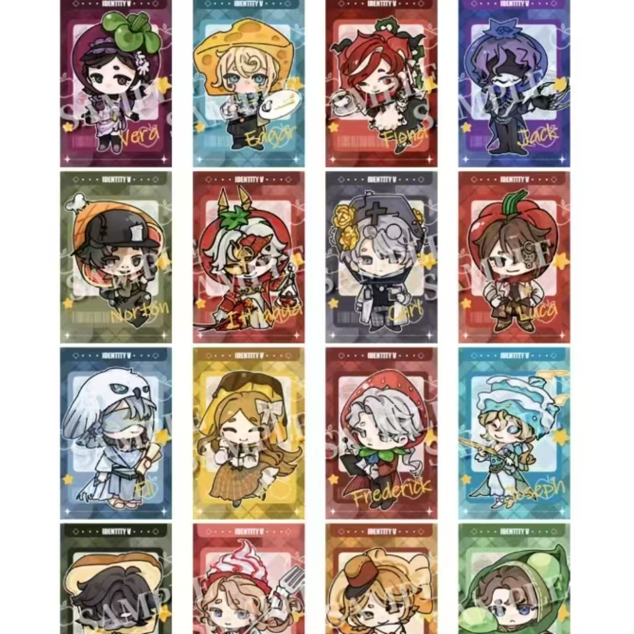 【拆包】第五人格 小豆丁系列拍立得 同人周边