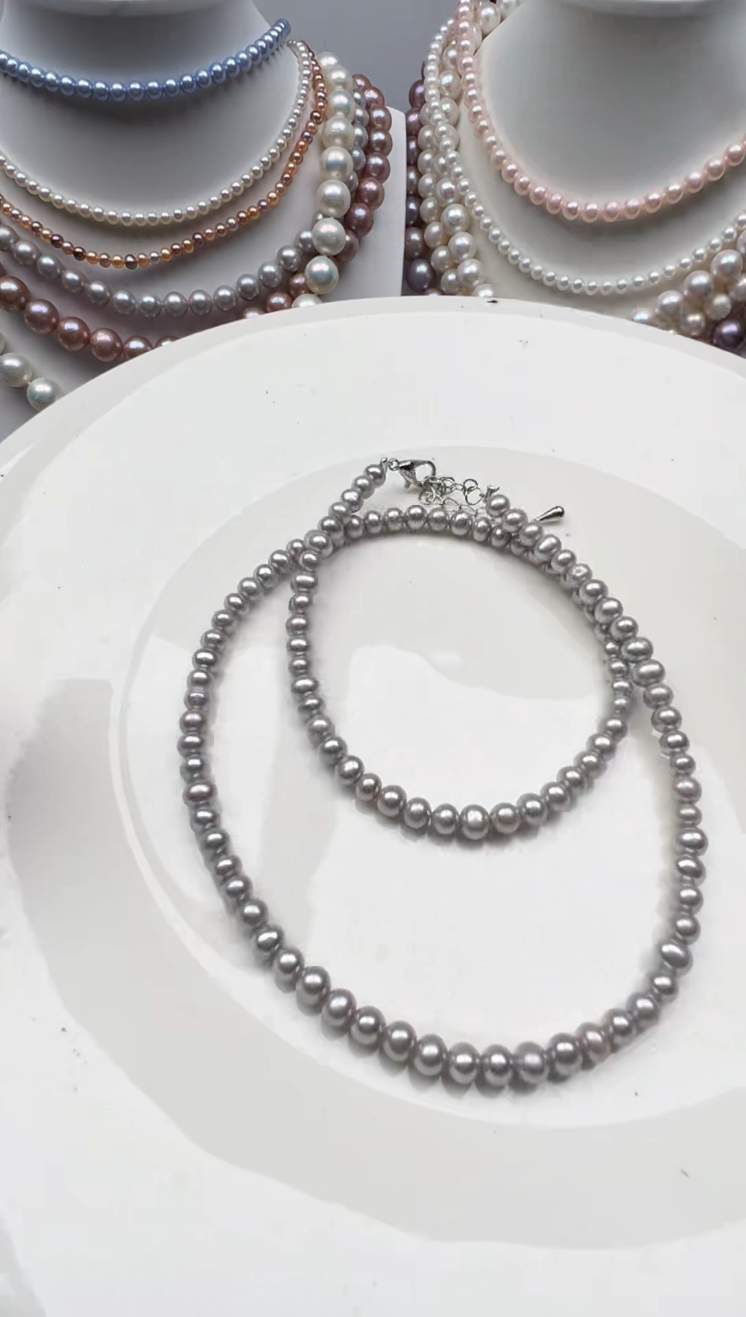 【闪购商品】淡水珍珠颈饰未镶嵌1