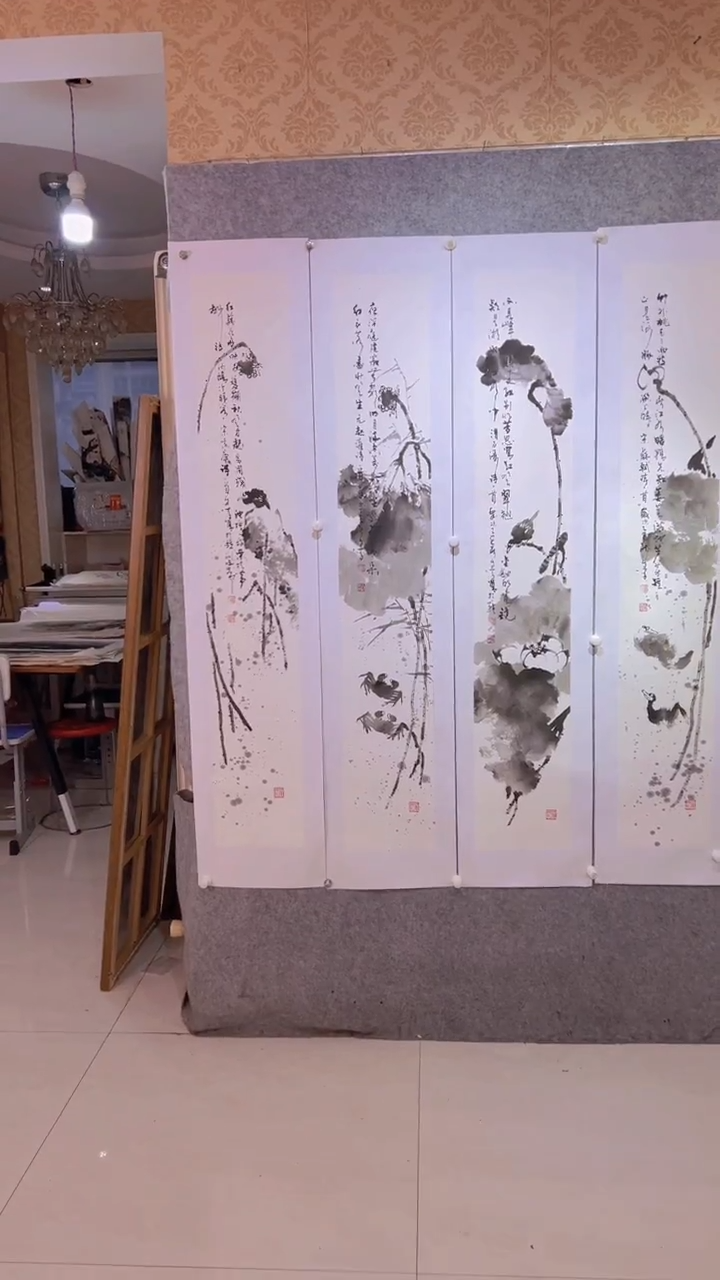 【闪购商品】国画张自学水墨画81