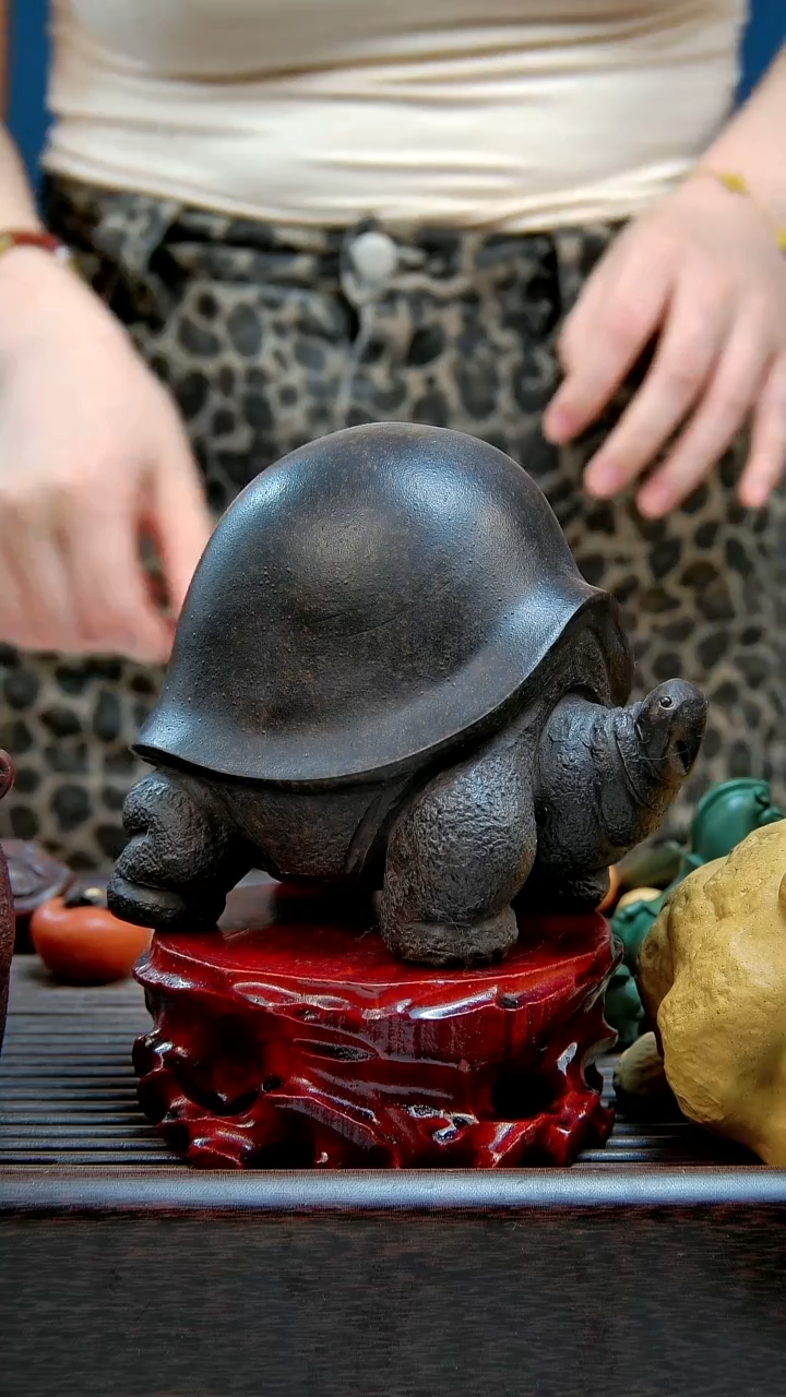 宜兴紫砂手工乌龟