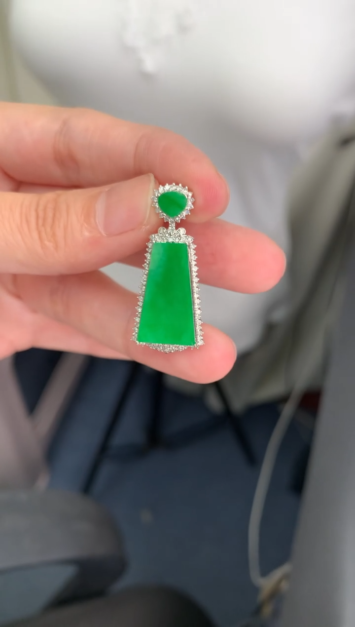 【闪购商品】定制翡翠18K金镶嵌模式推广期24小时鉴赏期