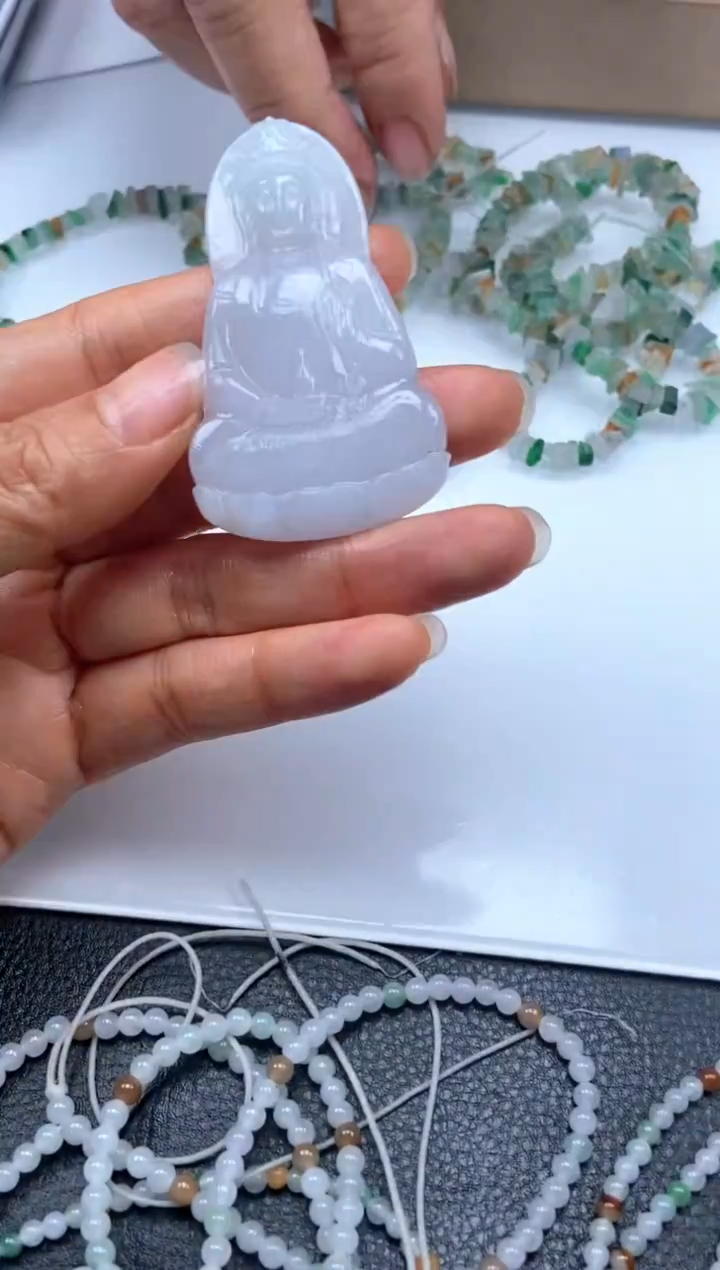 未镶嵌定制翡翠测试