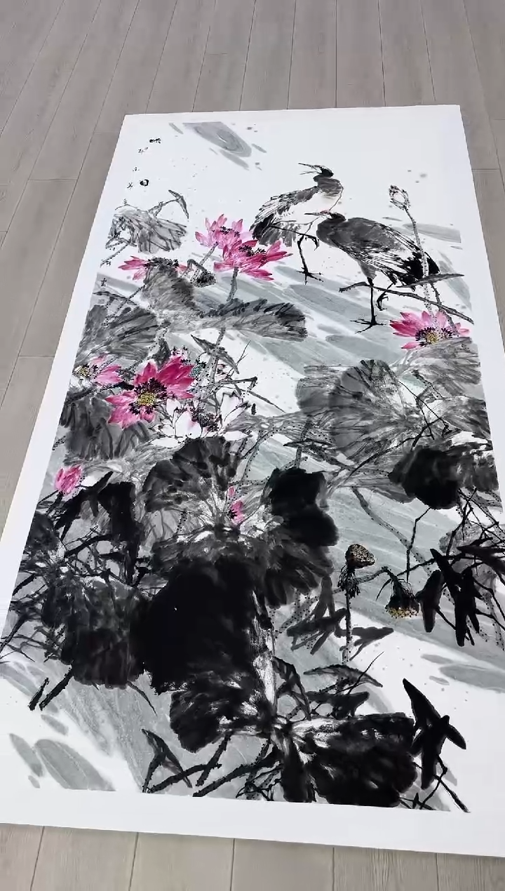 【闪购商品】国画高炳山艺术--王老师绘画作品
