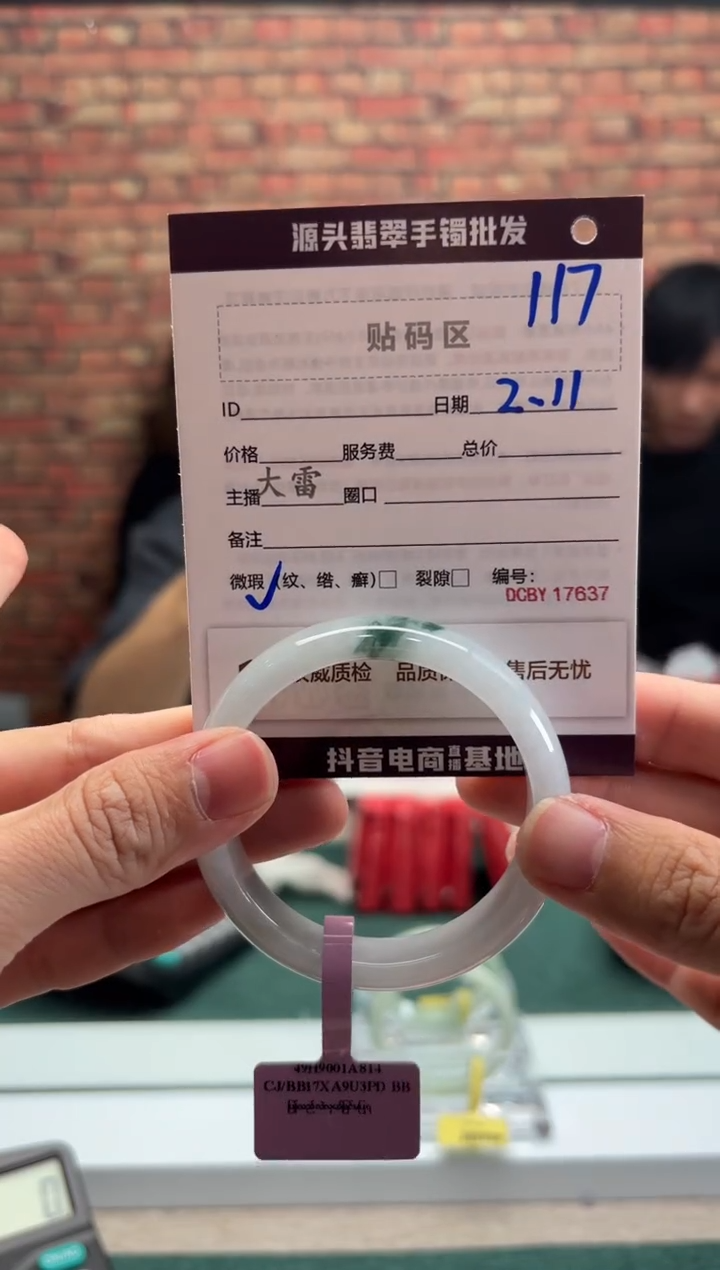 【闪购商品】翡翠手镯未镶嵌117手镯