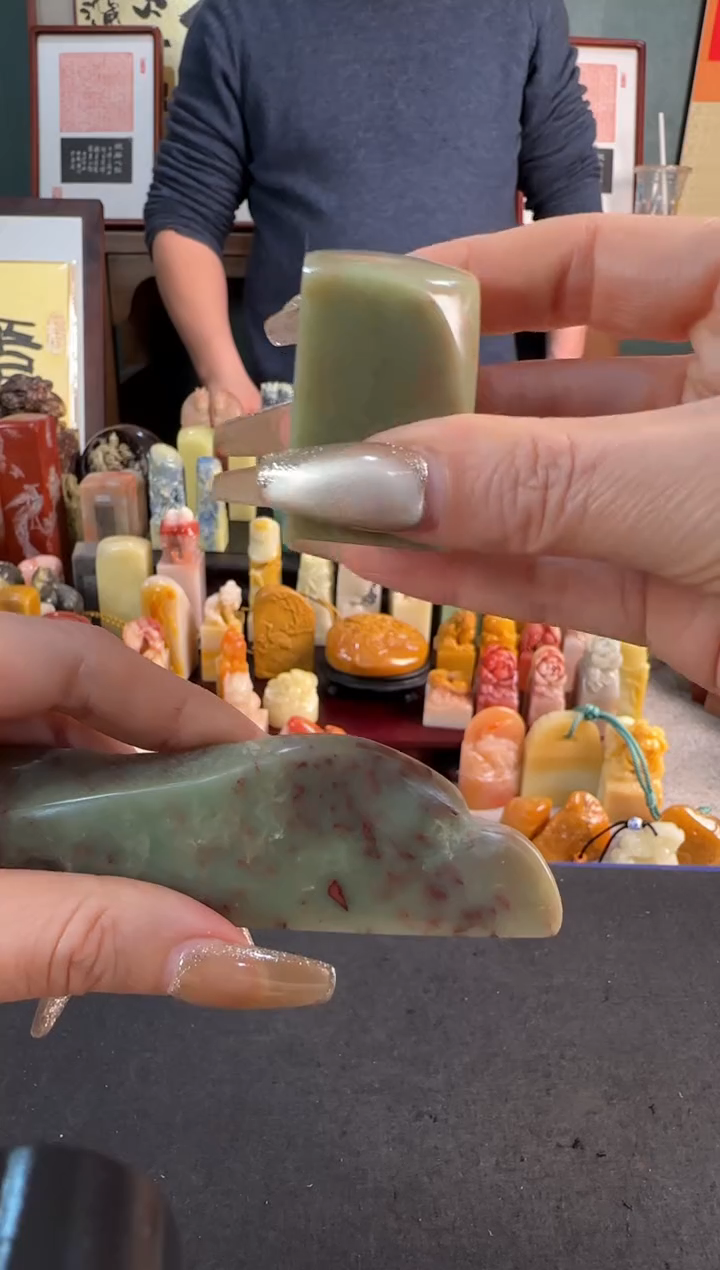 【闪购商品】青田石印石编号编号1614