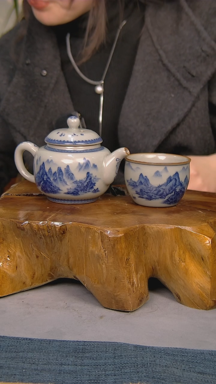 【闪购商品】简装家用款2件套 陶瓷家用茶具系列