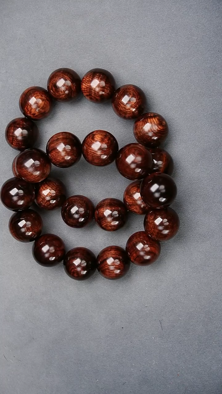 手串/手链黄花梨/降香黄檀2.0霸王岭铁矿料水波沉水多样性发一