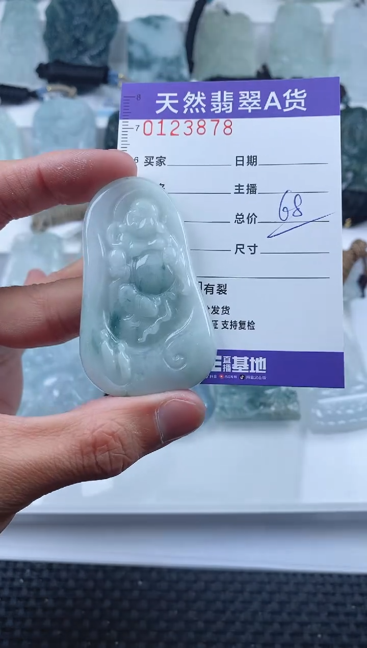 【闪购商品】翡翠颈饰未镶嵌         878