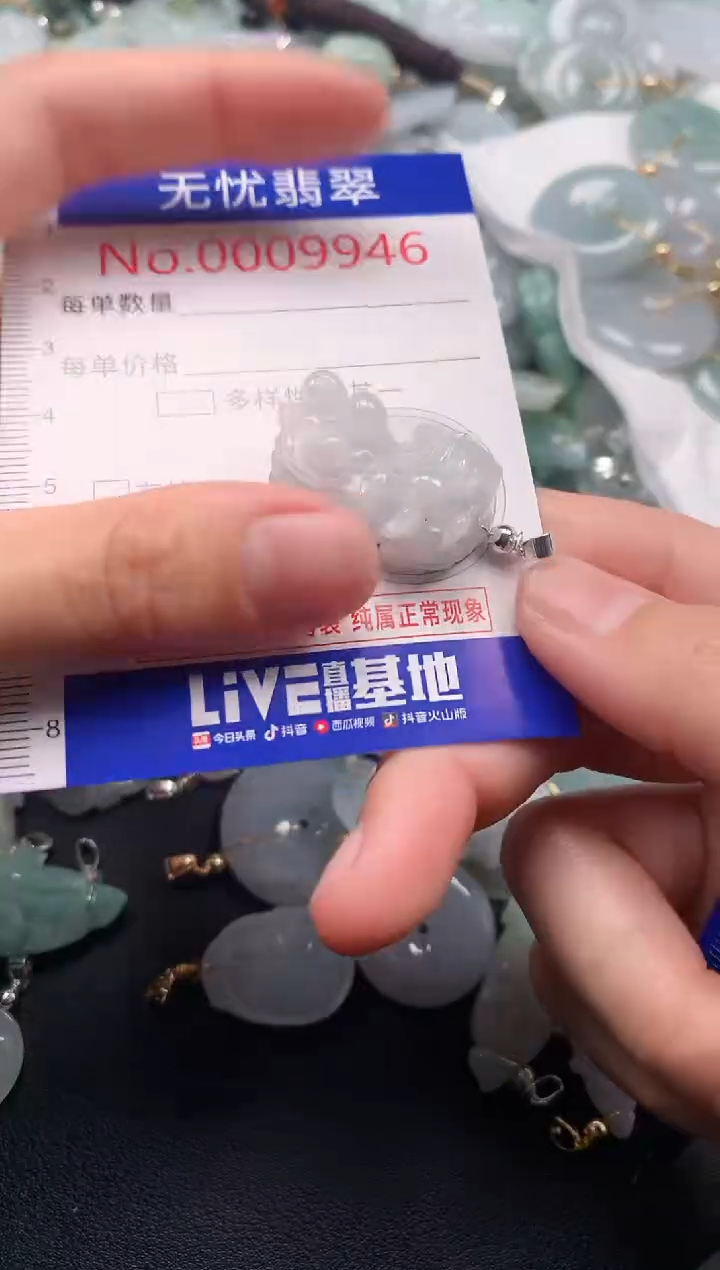 颈饰未镶嵌翡翠9946