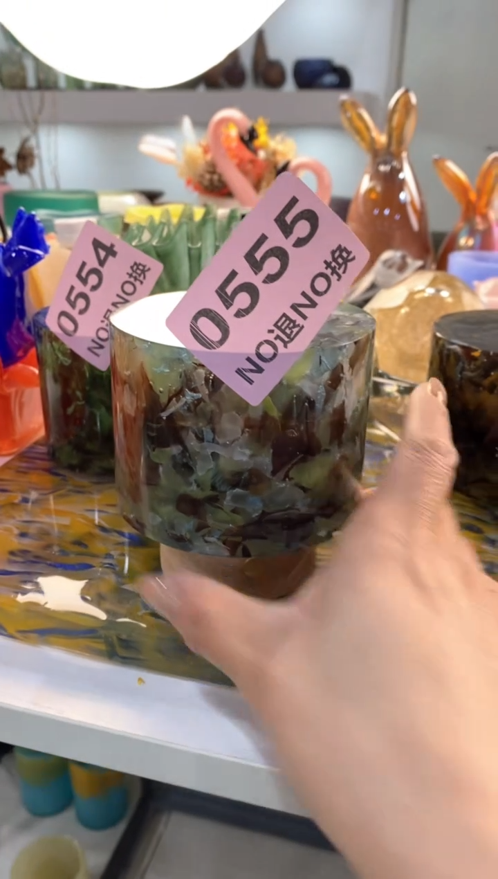 【闪购商品】琉璃慕忆家花瓶555