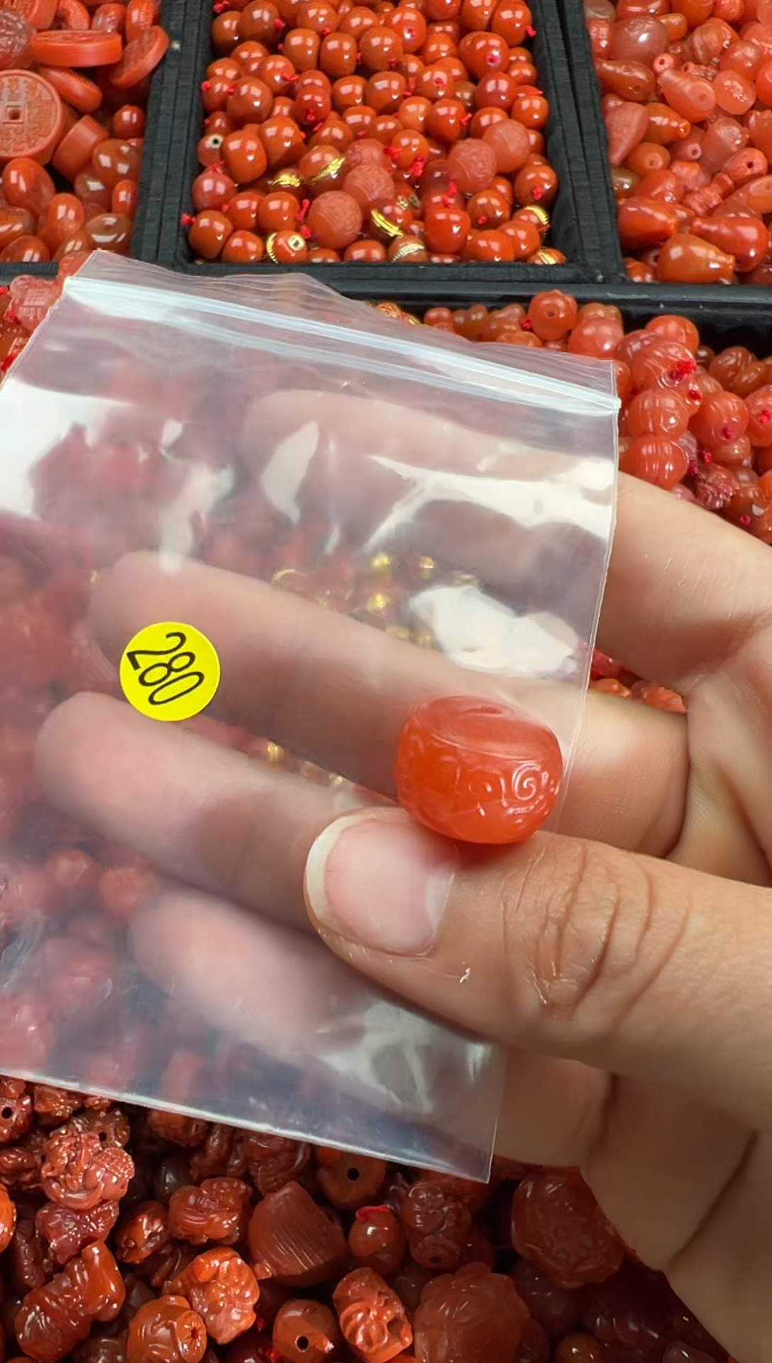 【闪购商品】南红玛瑙颈饰未镶嵌1