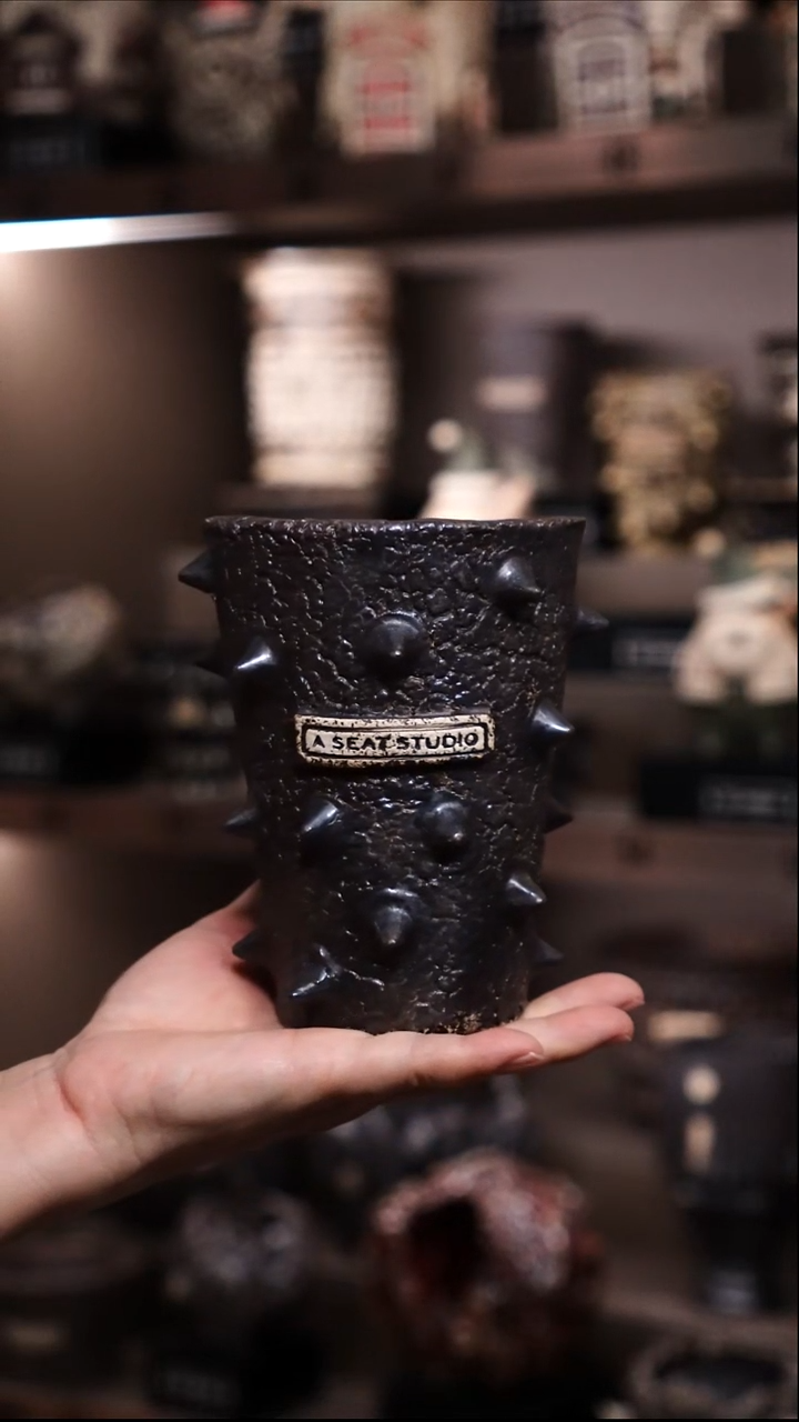 小*泰国进口手工花盆个性创意花盆