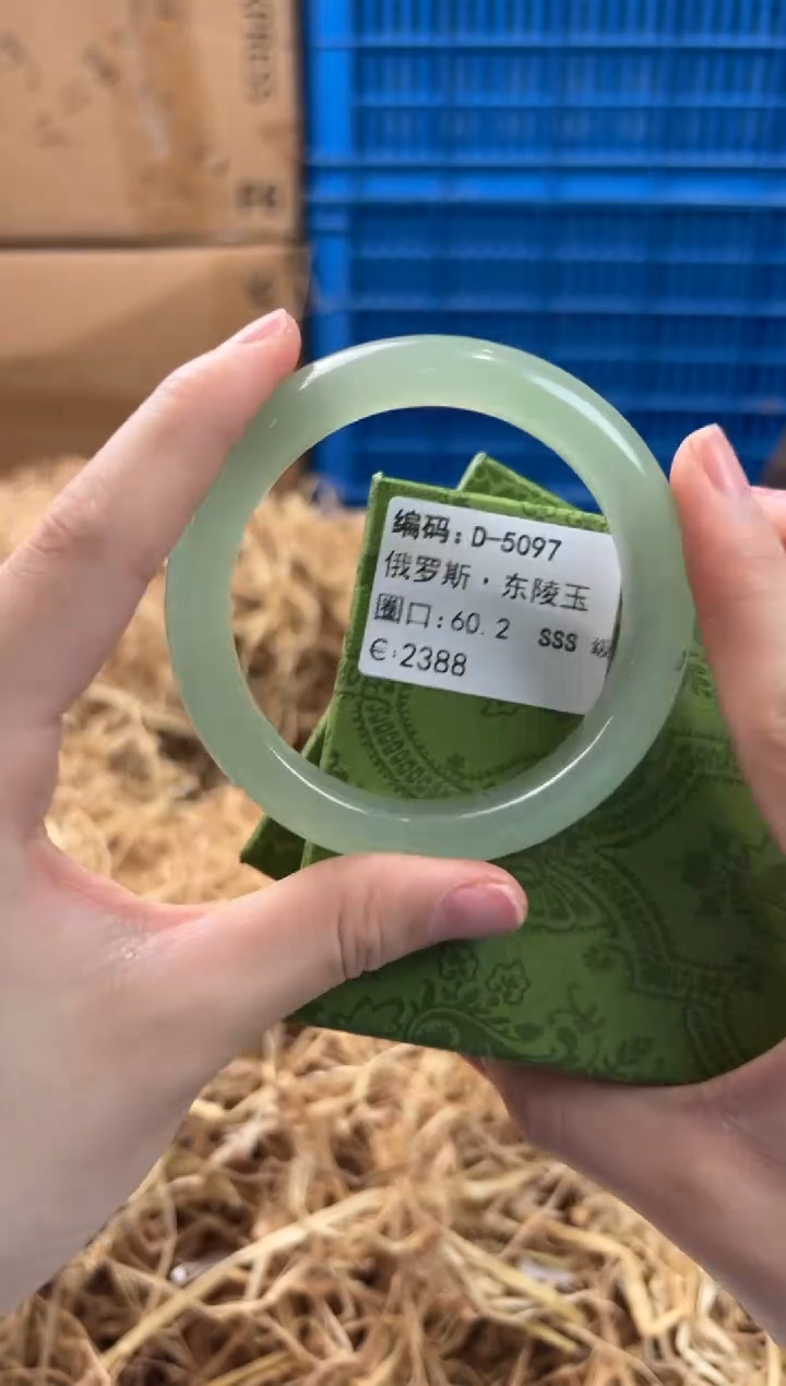 未镶嵌手镯石英质玉D-5097
