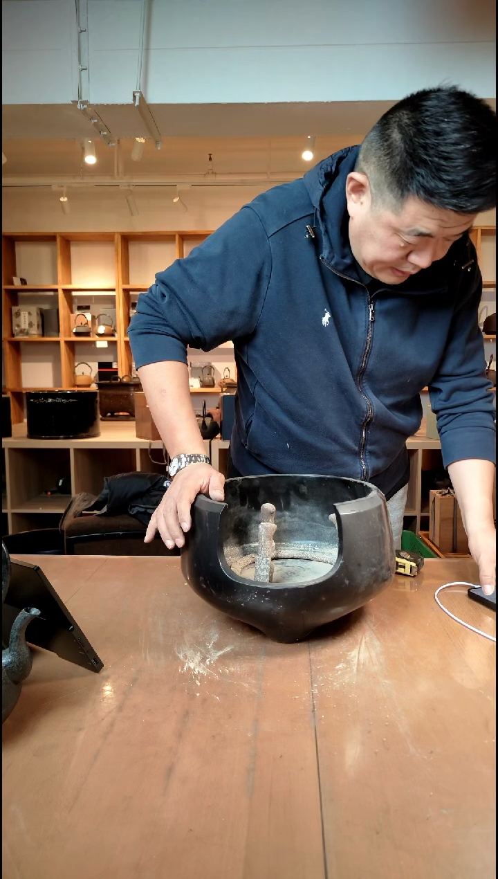 3****0日本原产铜制火钵