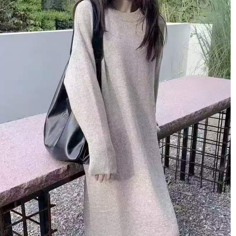 秋冬荡领长裙571