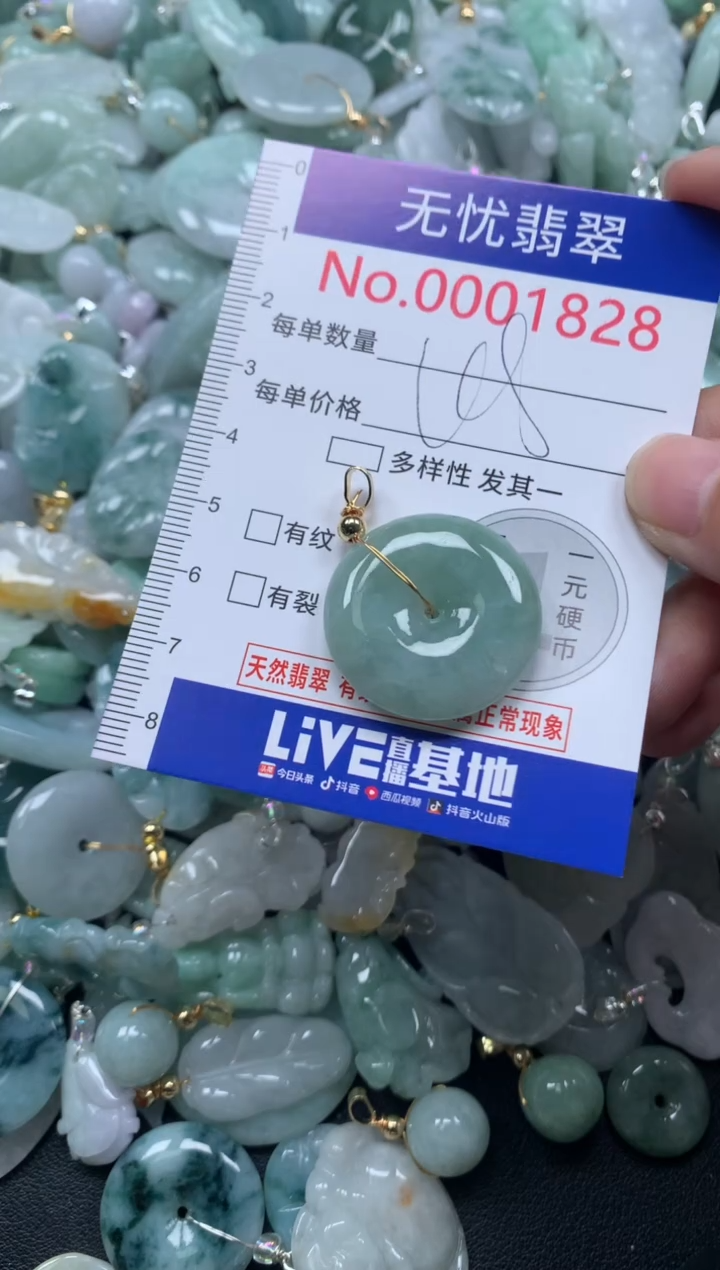 颈饰未镶嵌翡翠1828