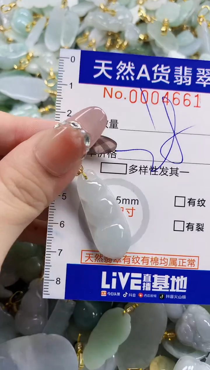 颈饰未镶嵌翡翠天然A货翡翠