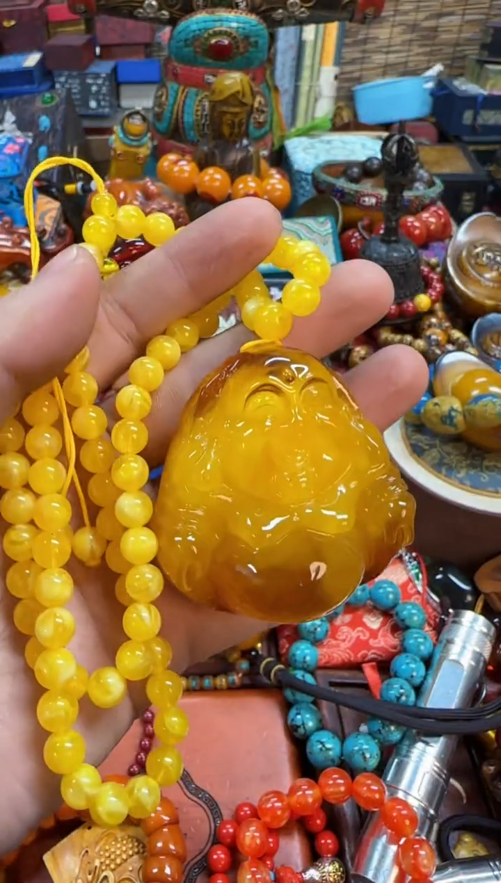 【闪购商品】蜜蜡裸石未镶嵌当天订单当天直发如图所示