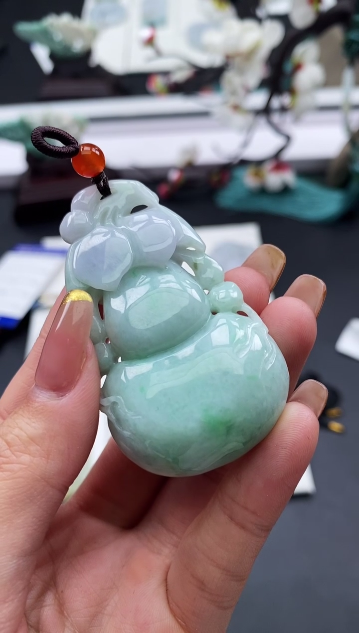 【闪购商品】翡翠吊坠(不含链)未镶嵌天然缅甸翡翠A货