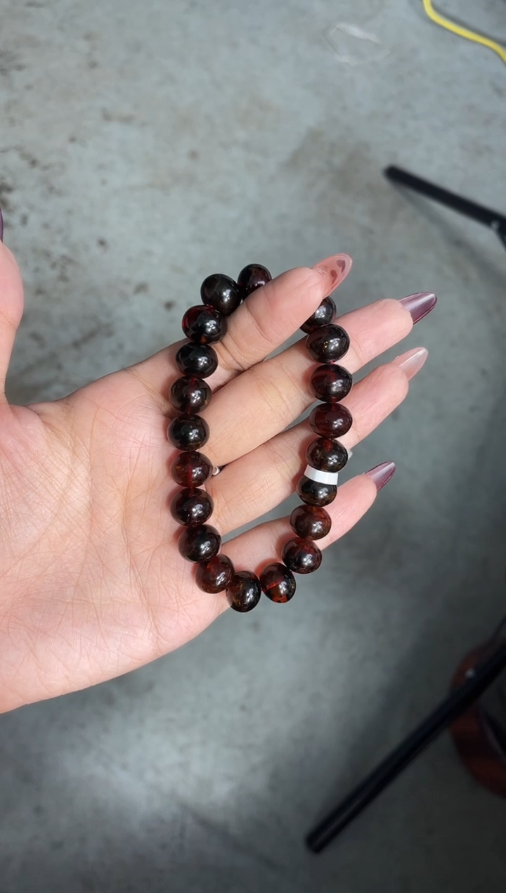 【闪购商品】琥珀裸石未镶嵌11+血珀手串