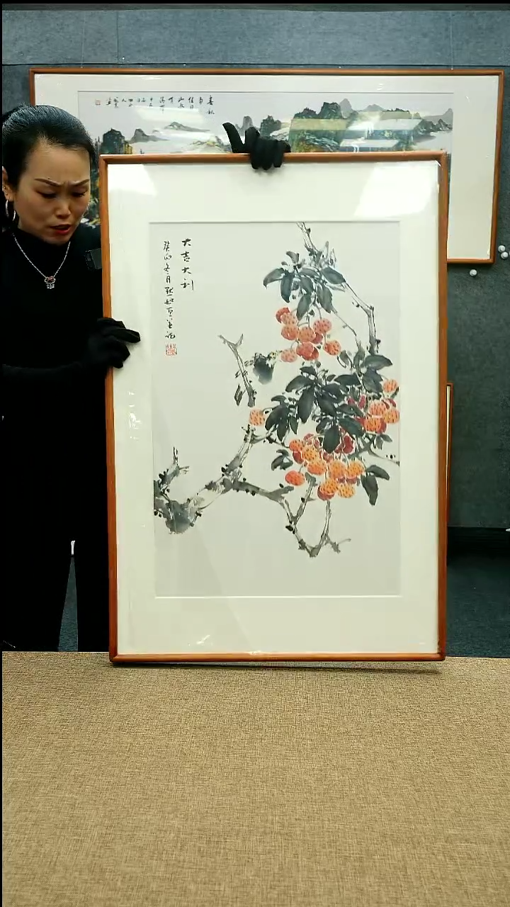 【闪购商品】国画62*92陈默如老师花鸟