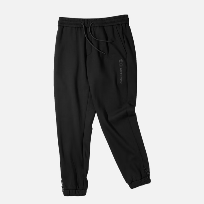 HK455剪标春秋季系带抽绳情侣卡通兔弹力束脚休闲裤