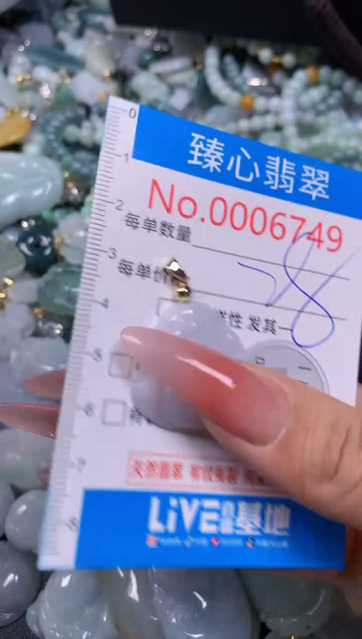 【闪购商品】翡翠颈饰未镶嵌含绳0006749