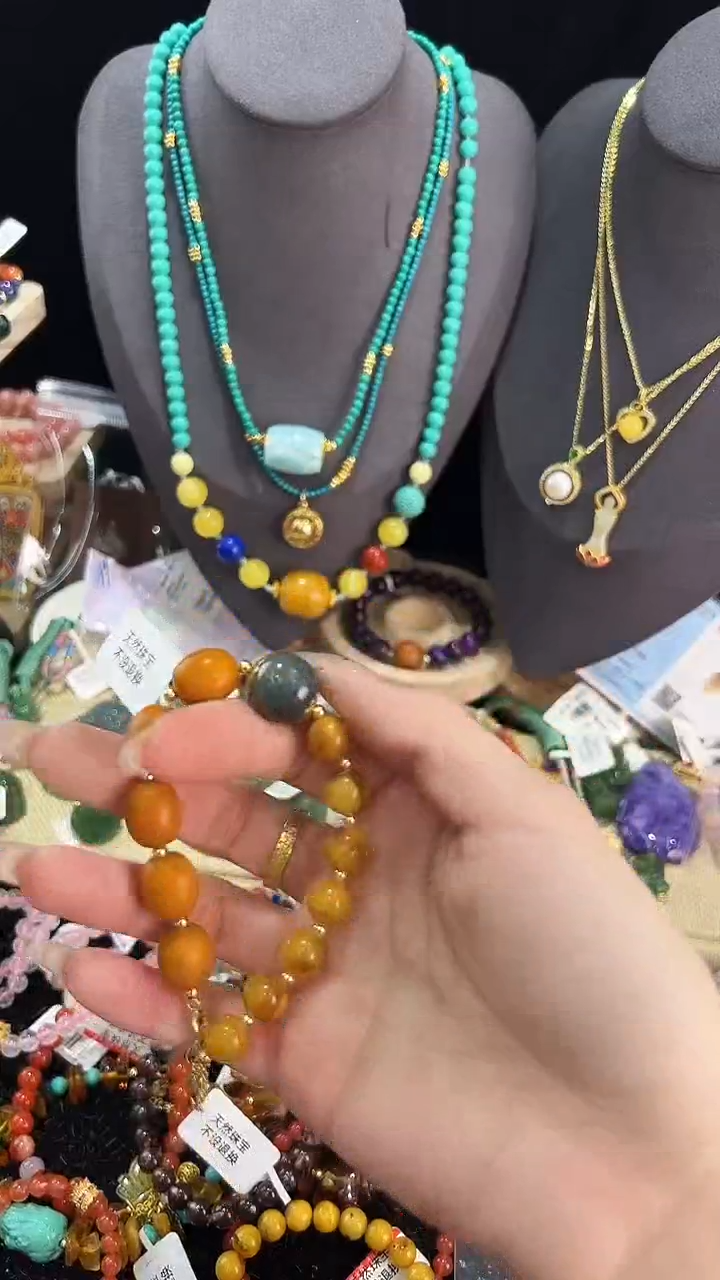 【闪购商品】蜜蜡手链未镶嵌手串