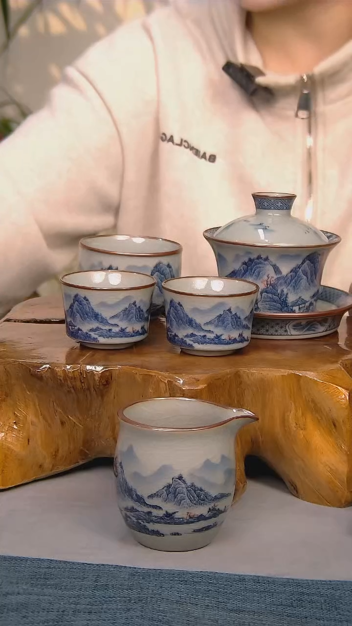 【闪购商品】简装家用款5件套 陶瓷家用茶具系列