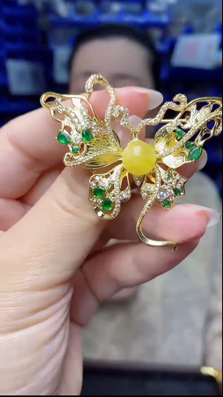 蜜蜡吊坠(不含链)未镶嵌TXZ9764