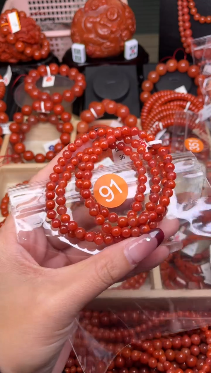 【闪购商品】南红玛瑙珠宝奇石未镶嵌91-5+