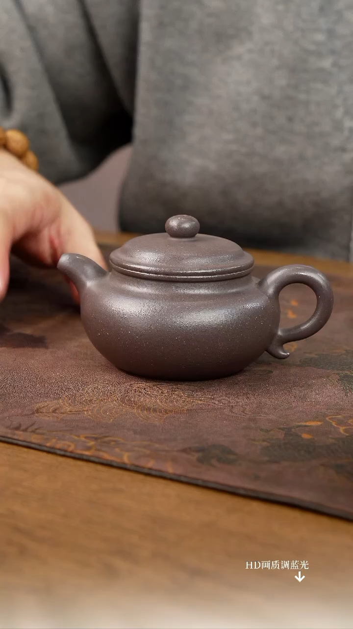 【闪购商品】紫砂茶壶天青仿古