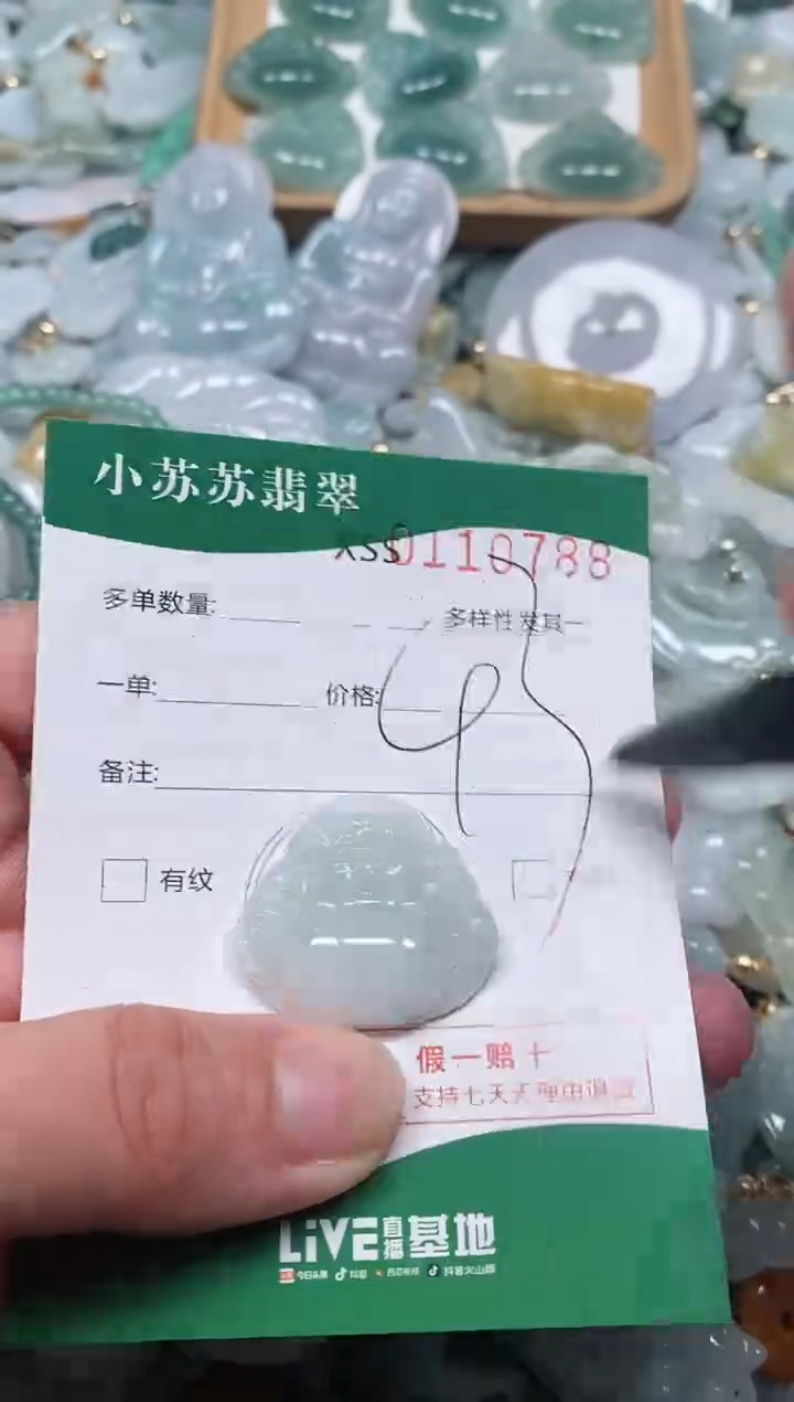 【闪购商品】翡翠颈饰未镶嵌闪购商品0110788